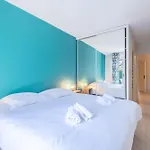 아파트 3p Garden-level In A With Pool Close To The Center 칸느