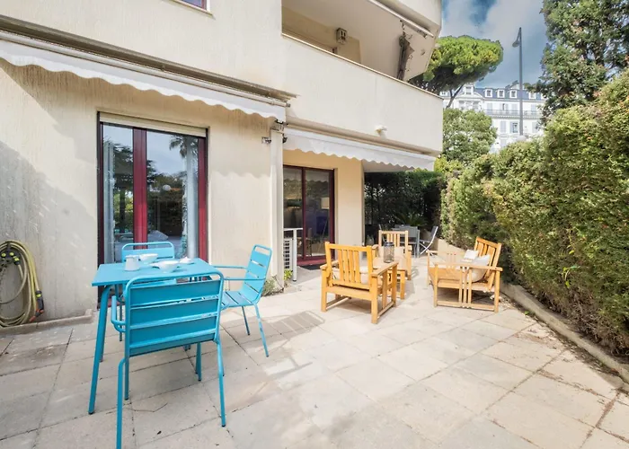 Apartamento 3p Garden-level In A With Pool Close To The Center Cannes