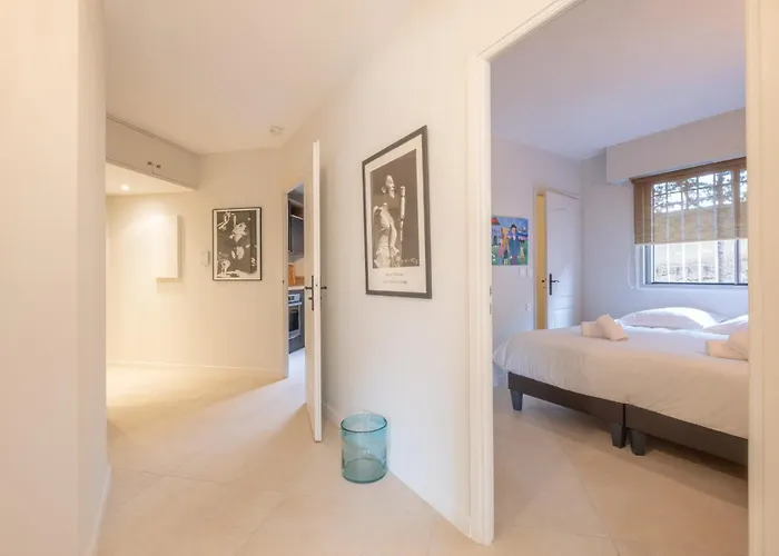 3p Garden-level In A With Pool Close To The Center Apartamento Cannes